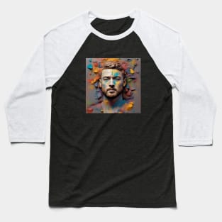 Justin`s face Baseball T-Shirt